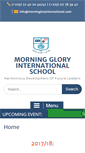 Mobile Screenshot of morningglory-school.com